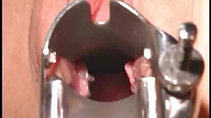 En mand i en frakke spredte en rød informalka til køn og kneppede hende